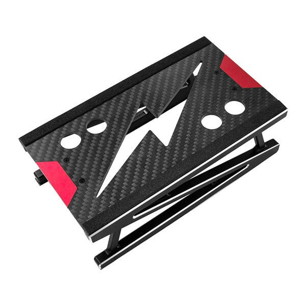 Aluminum Carbon Fiber Plate Setting Stand For 1/10 1/12 Rc Onroad Offroad Touring Car Black / Red