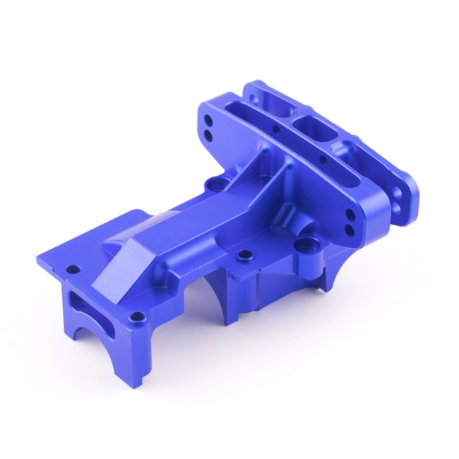 Aluminum Rear Upper Bulkhead Differential Gearbox Cover 7727 7727x For 1/5 Traxxas X-maxx 6s 8s / 1/6 Xrt 8s Monster 78086-4 Blue