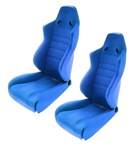 Universal Foldable Driver Seat Set - 2pcs Type A For 1/10 Rc Crawler Truck Axial Scx-10 Wraith Rr10 Traxxas Trx-4