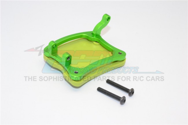 Gpm YT168R Aluminium Plastic Rear Axle Protector Mount For Axle Housing 1/10 Rc Axial Yeti Rock Racer Green