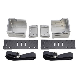 Aluminum 7075 Extend Battery Tray With Strap Los251098  Los251048 For Losi 1/5 Dbxl-e 2.0 4x4 Desert Buggy Los05020v2t1