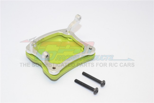 Gpm YT168R Aluminium Plastic Rear Axle Protector Mount For Axle Housing 1/10 Rc Axial Yeti Rock Racer Silver
