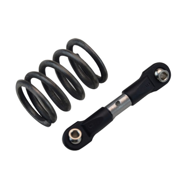 Stainless Steel Steering Link With Saver Spring 7746x For 1/5 Traxxas X-maxx / 1/6 Xrt Monster 