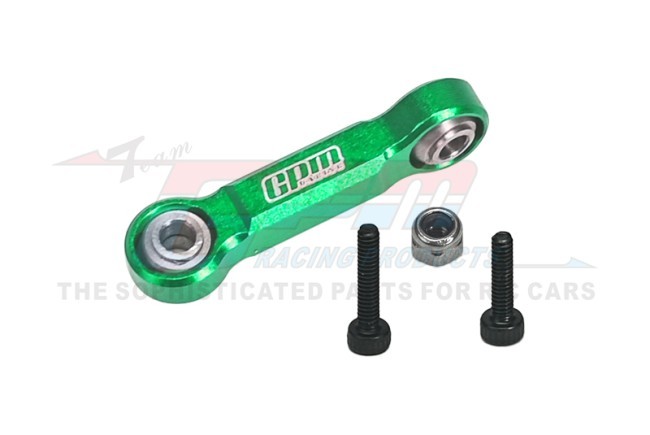 Gpm LMTM162 Aluminum 7075 Steering Drag Link Los211051 For Losi 1/18 Mini Lmt 4x4 Brushed Monster Truck Los01026 Green