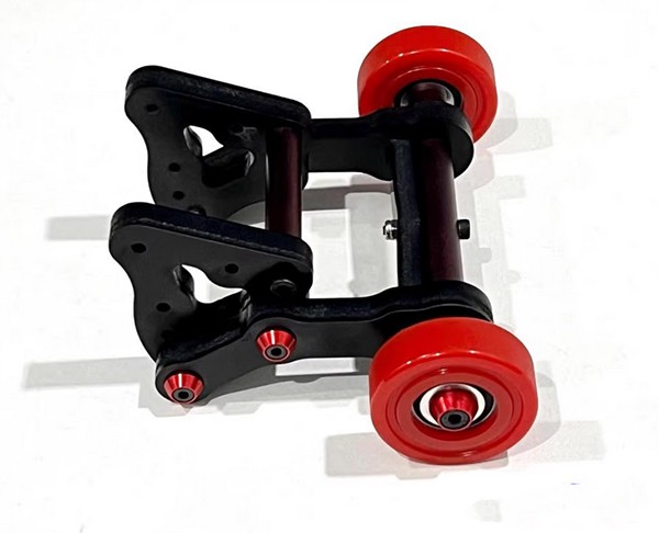 Nylon Rear Adjustable Wheelie Bar Ara320758 For Arrma 1/8 Kraton / Outcast / Typhon 8s Blx Red