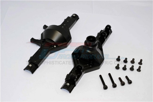 Alloy Front/rear Gear Box  Axial Scx10 Black