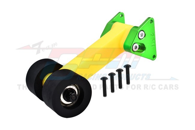 Gpm MGO040R Rear Wing Mount With Wheelie Set For Arrma 1/10 Gorgon 4x2 Mega 550 Brushed Monster Ara3230st1/t2 Green