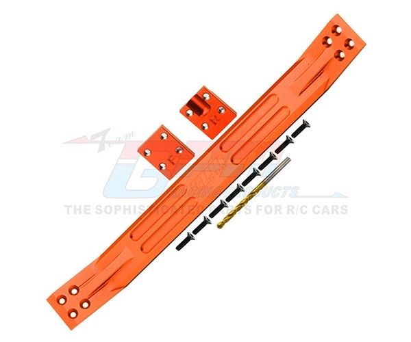 Gpm 7075 Aluminum Main Chassis Plate For Traxxas 1/5 X-maxx 6s 8s Monster 77076-4  77086-4 Orange