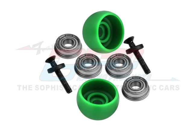 Gpm MX040 Special Material Lean Bar Wheels Los264003 For Losi 1/4 Promoto-mx Motorcycle Green