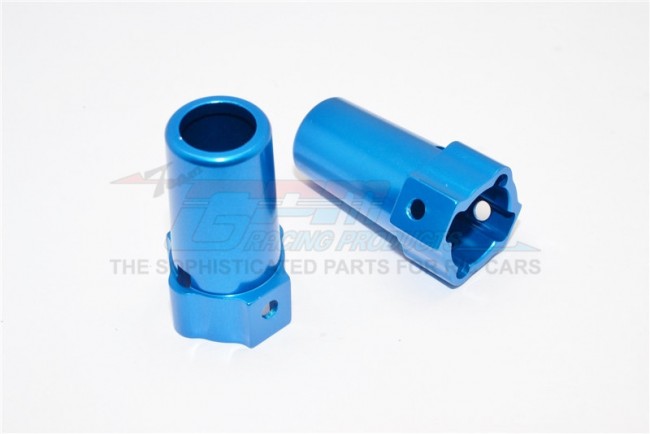 Alloy Rear Axle Adapters Axial Scx10 Blue