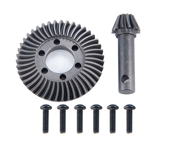 Steel Ring & Pinion Gear 12t 43t Axi252007 For Rc Axial Racing 1/6 Scx-6 Rc Crawler Axi05000t1 Axi05000t2 