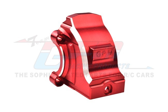 Gpm TXM012AN 7075 Alloy Front / Rear Differential Housing 7780 Traxxas 1/5 X-maxx 6s 8s Traxxas 1/6 Xrt 8s Monster Red