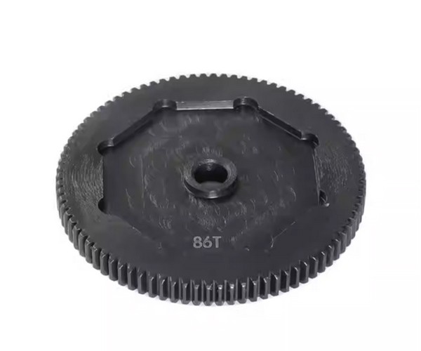 Steel 48 Pitch Spur Gear - 86t 51714 For 1/10 Rc Tamiya Bbx Bb-01 Buggy 58719 