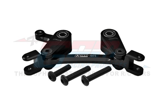 Gpm MAG048N 7075 Alloy Steering Assembly Ar340132 Arrma Granite Outcast Typhon Vorteks  Vendetta 3s 4s Blx Black