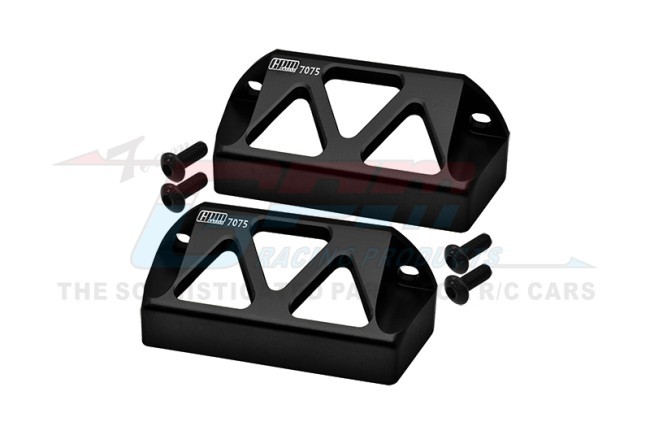 Gpm ER024XN Aluminum 7075 Guards Steering Servo 5315 For 1/10 Rc Traxxas E-revo Vxl 3.3 / Slayer Pro / Summit Monster Black