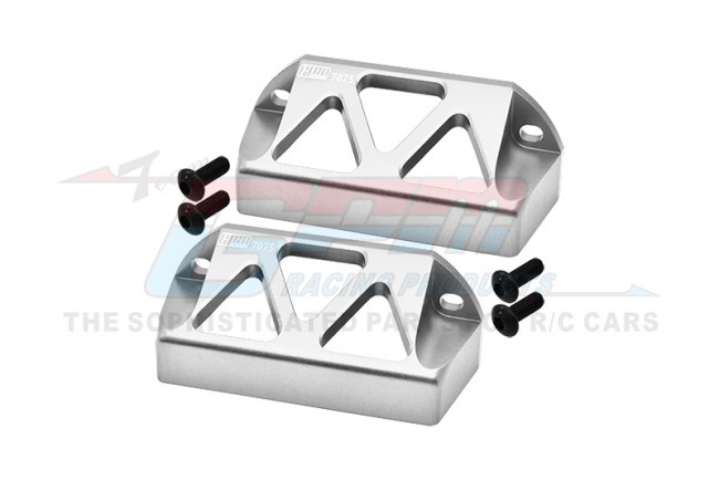 Gpm ER024XN Aluminum 7075 Guards Steering Servo 5315 For 1/10 Rc Traxxas E-revo Vxl 3.3 / Slayer Pro / Summit Monster Silver