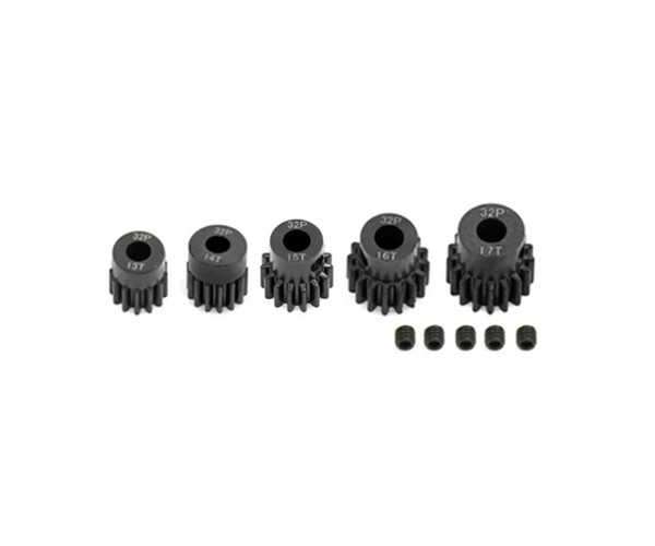 Steel 0.8 Module 32 Pitch Motor Pinion Gear Set 13t - 21t For 1/8 1/10 Rc Traxxas Slash 4x4 13t - 17t