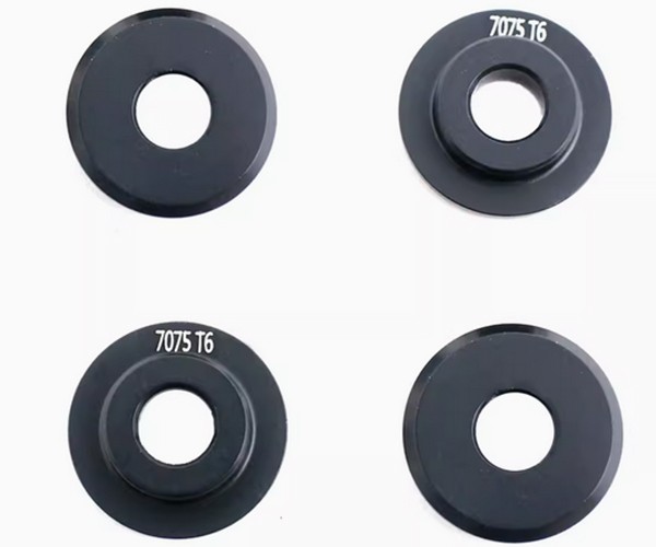 Aluminum 7075 Tire Hex Shim Washer For 1/7 Traxxas Unlimited Desert Racer Udr 85086-4 Black