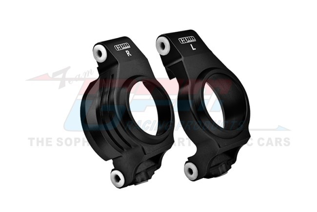 Gpm TXM019N Aluminum 7075 Front C-hubs 7732 Traxxas 1/5 X-maxx 6s 8s / 1/6 Xrt 8s Monster Black