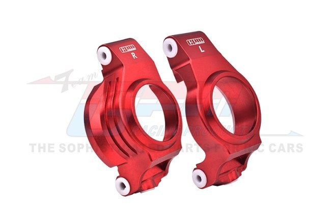 Gpm TXM019N Aluminum 7075 Front C-hubs 7732 Traxxas 1/5 X-maxx 6s 8s / 1/6 Xrt 8s Monster Red