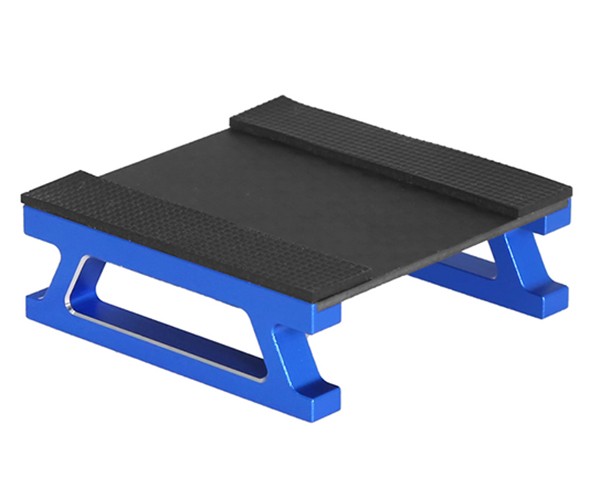 Aluminum Setting Stand Car Display For 1/28 1/32 Kyosho Mini-z Mr-03 Mr-02 Awd Blue