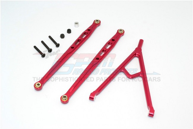 Alloy Front Chassis Links Parts Tree Axial Scx10 Red
