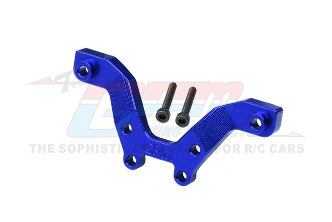 Aluminum 7075 Front Damper Plate For Arrma 1/18 Typhon Grom Mega 380 Brushed 4x4 Small Scale Buggy Ara2106 Blue