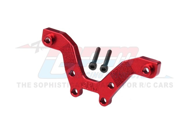 Aluminum 7075 Front Damper Plate For Arrma 1/18 Typhon Grom Mega 380 Brushed 4x4 Small Scale Buggy Ara2106 Red