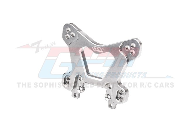 Gpm XE028 7075 Alloy Front Damper Plate Tlr244079 For Losi 1/8 8ight-xe 4x4 Sensored Brushless Racing Buggy Rtr Los04018 Silver