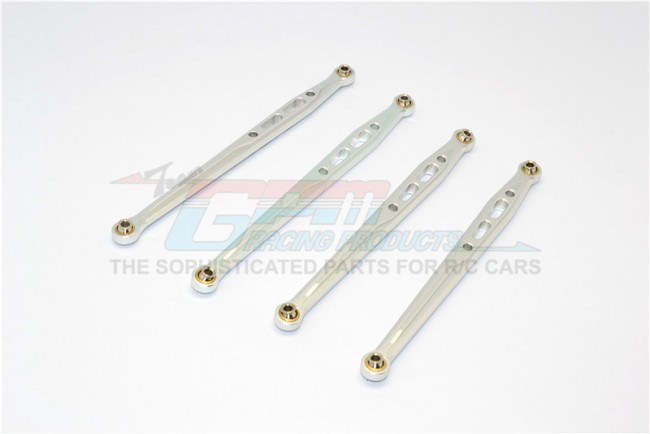 Alloy Rear Chassis Links Parts Tree Axial Scx10 Silver