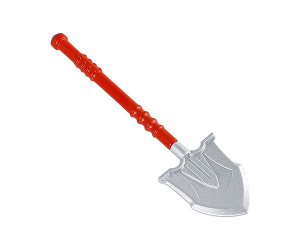 Metal Outdoor Military Shovel For 1/10 Rc Axial Scx-10 Traxxas Trx-4 Crawler Red