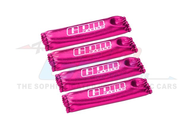 Gpm TS/SCO Shock Wraps Set For Traxxas 1/8 Maxx Slash Sledge 1/10 Maxx Maxx W/widemaxx Monster Pink