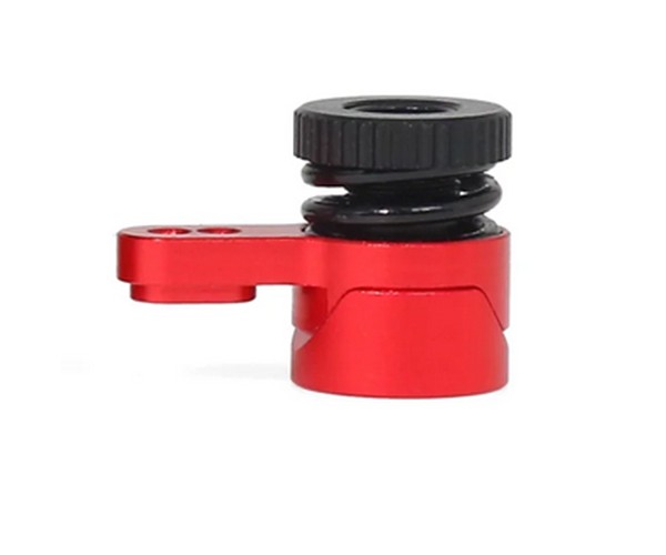 Aluminum Servo Horn - 25t Los211043 For Losi 1/18 Mini Lmt 4x4 Brushed Monster Truck Los01026 Red