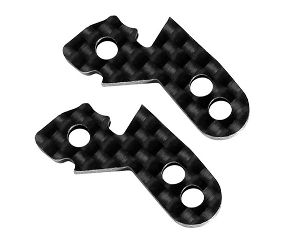 Carbon Fiber Steering Knuckle Plate For 1/10 Tamiya Tt-02 Touring Car 