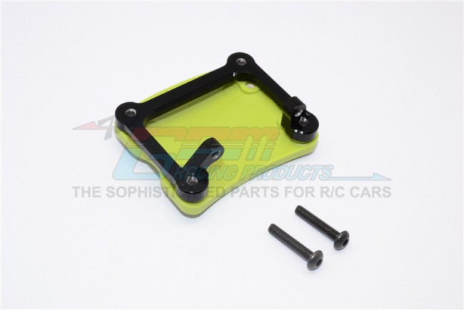 Aluminium+plastic Front/rear Axle  Protector Mount Axial Scx10 Black