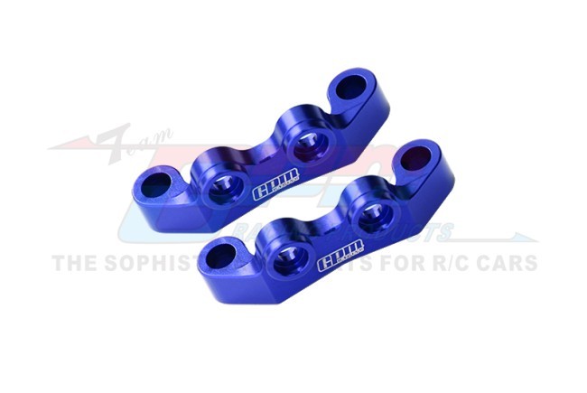 Gpm TT2008N 7075 Alloy Front & Rear Upper Arm Bulk For 1/10 Tamiya Tt-02 Rc Car Blue