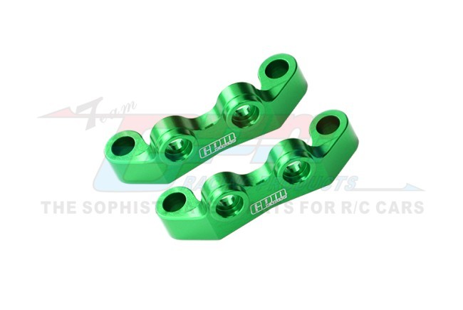 Gpm TT2008N 7075 Alloy Front & Rear Upper Arm Bulk For 1/10 Tamiya Tt-02 Rc Car Green