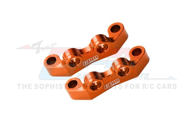 Gpm TT2008N 7075 Alloy Front & Rear Upper Arm Bulk For 1/10 Tamiya Tt-02 Rc Car Orange