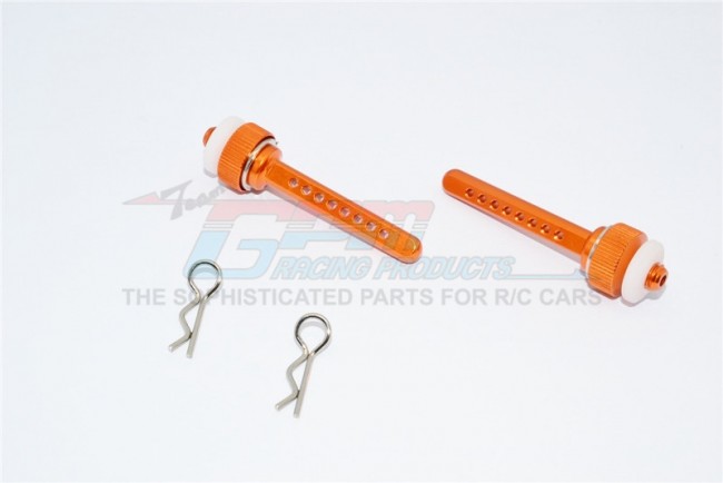 Aluminium Front Magnet Body Post Mount Axial Scx10 Orange