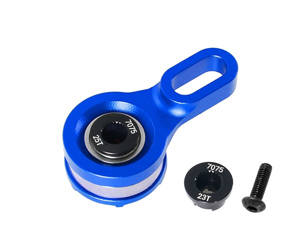 Aluminum Servo Saver Assembly 23t 25t With Built In Spring Set Los261011 For 1/4 Losi Promoto-mx Motorcycle Bike  Los06000 Blue