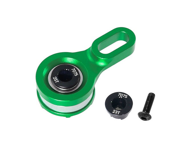 Aluminum Servo Saver Assembly 23t 25t With Built In Spring Set Los261011 For 1/4 Losi Promoto-mx Motorcycle Bike  Los06000 Green