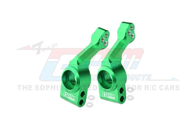 Gpm SLA2W022N 7075 Alloy Rear Stub Axle Carriers 1952 For 1/10 Traxxas Slash Raptor R Rustler  Hoss Truck Green