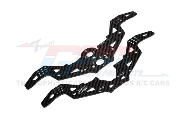 Gpm LMTM015CF Carbon Fiber Chassis Side Panels Los211052 For Losi 1/18 Mini Lmt 4x4 Monster Truck Los01026 