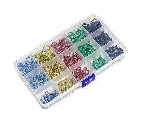 MULTI COLOR PACK METAL BODY SHELL CLIP -240pcs FOR 1/6 1/7 1/8 1/10 1/12 1/18 1/24 Car