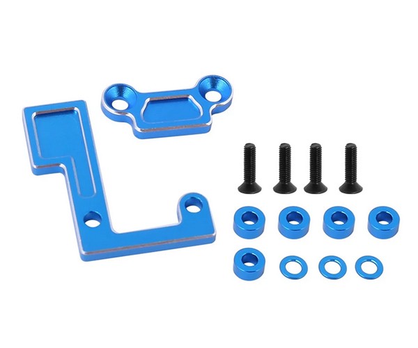 Aluminum Spur Gear Mount With Main Shaft Hold For Tamiya 1/10 Tt-02 Tt-02d Tt02-s Tt-02b Rc Car Blue