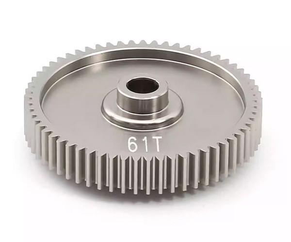 Aluninum 7075 Spur Gear 55t / 58t / 61t For Tamiya 1/10 Rc Tt-01 Type-e Tt-01d Car 61t