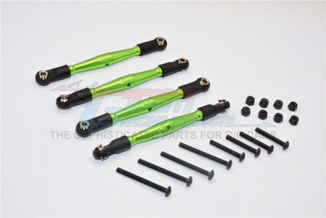 Aluminium 4mm Anti-thread Upper Link Parts Gmade Komodo Green