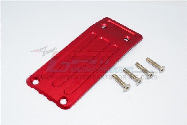 Gpm TXM331F Aluminium Front Skid Plate Traxxas Xmaxx Red