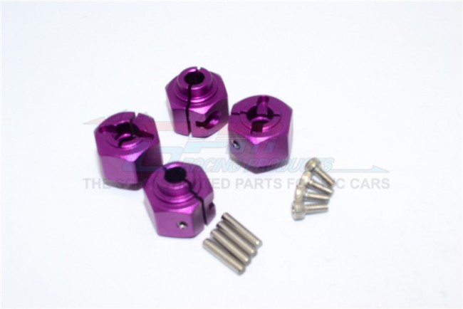 Stainless Steel King Pin Screw  (4.96x5.4x3.85) Hpi Crawler King Purple