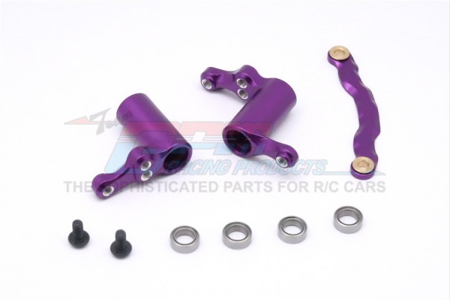 Gpm SP3048 Aluminium Steering Assembly Hpi Sport 3 Flux Purple